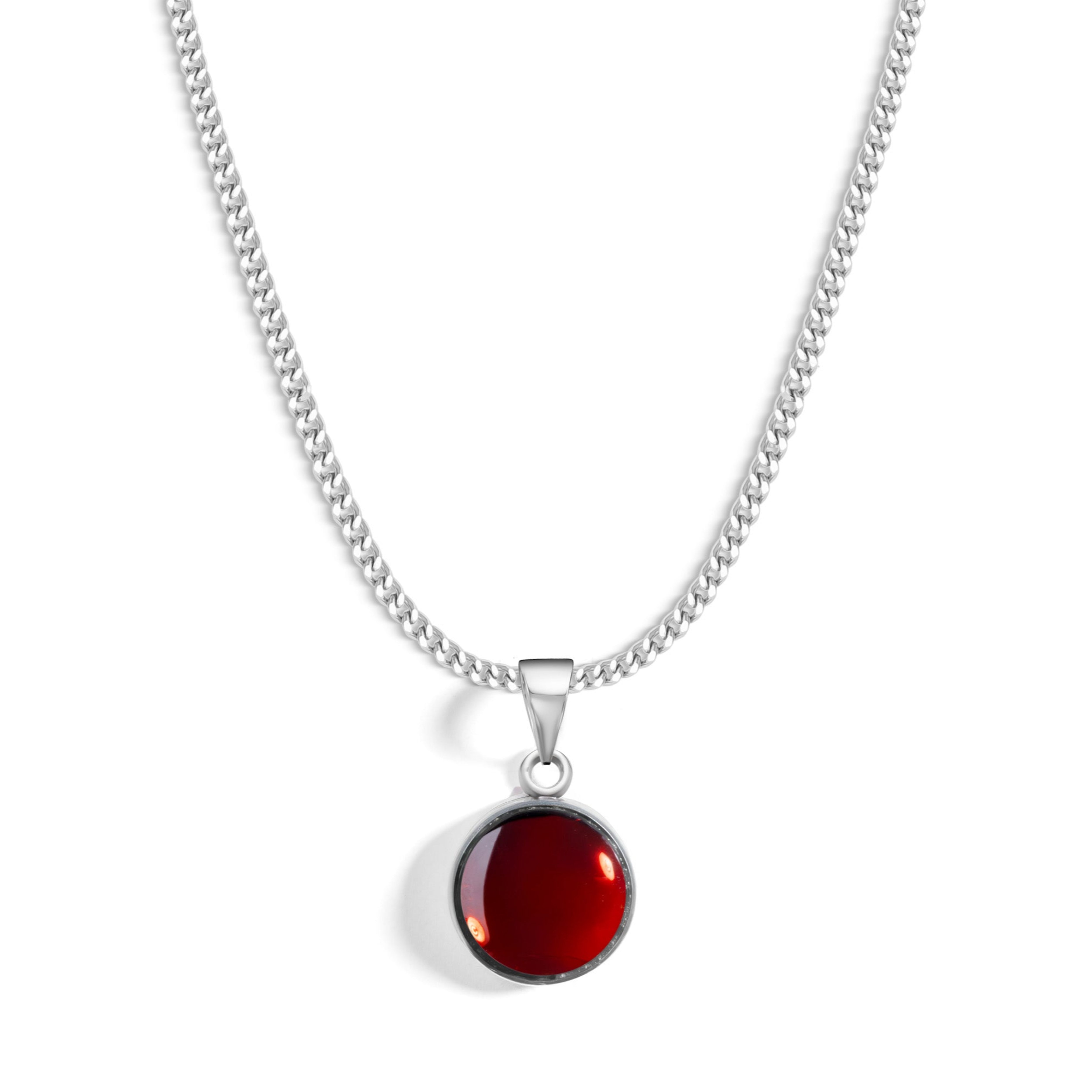 Fight Club Necklace - ARTSY SILVER