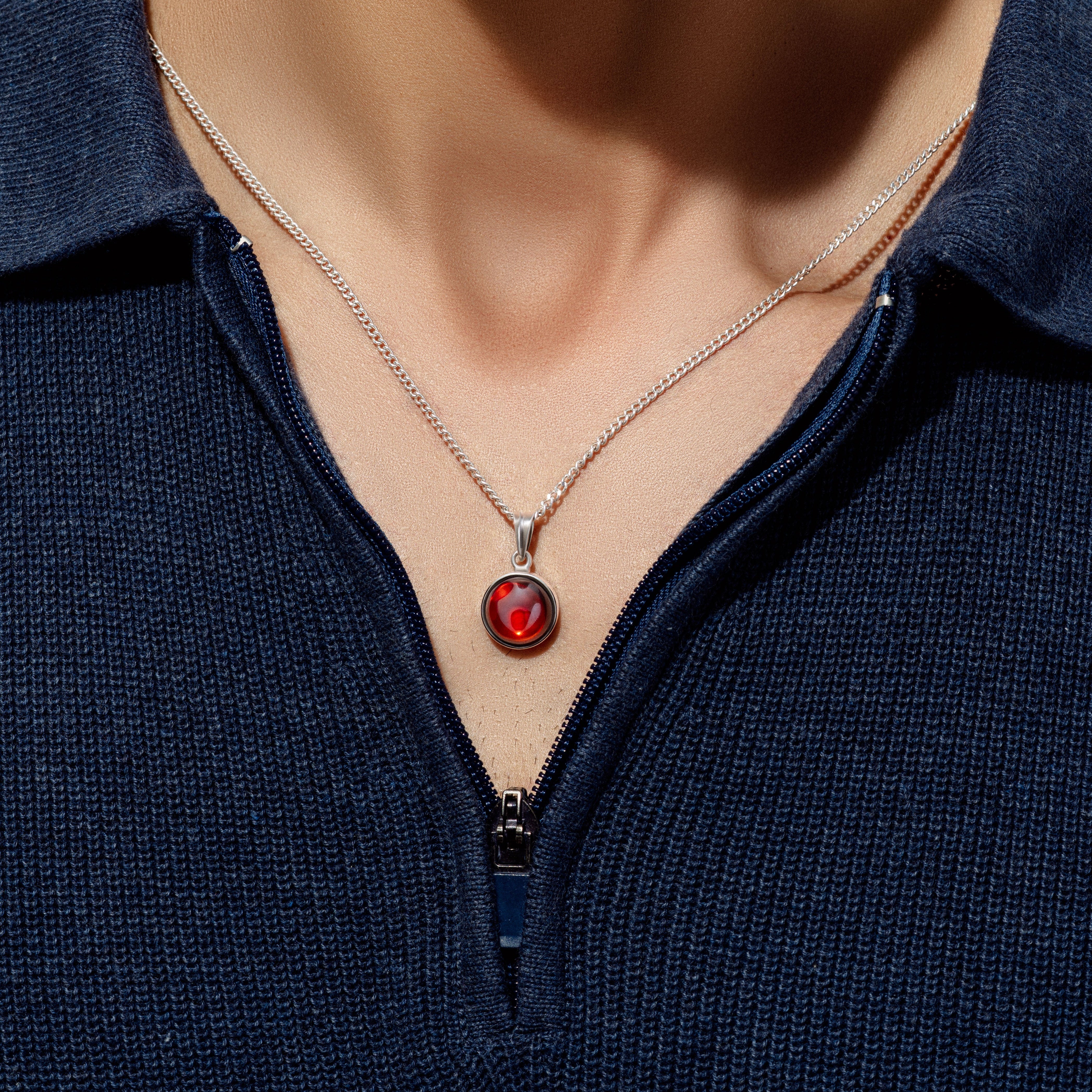 Fight Club Necklace - ARTSY SILVER