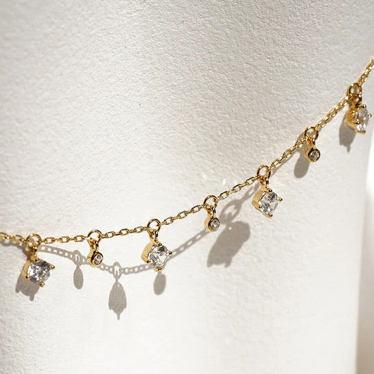 Sprinkles Zircon Adjustable choker