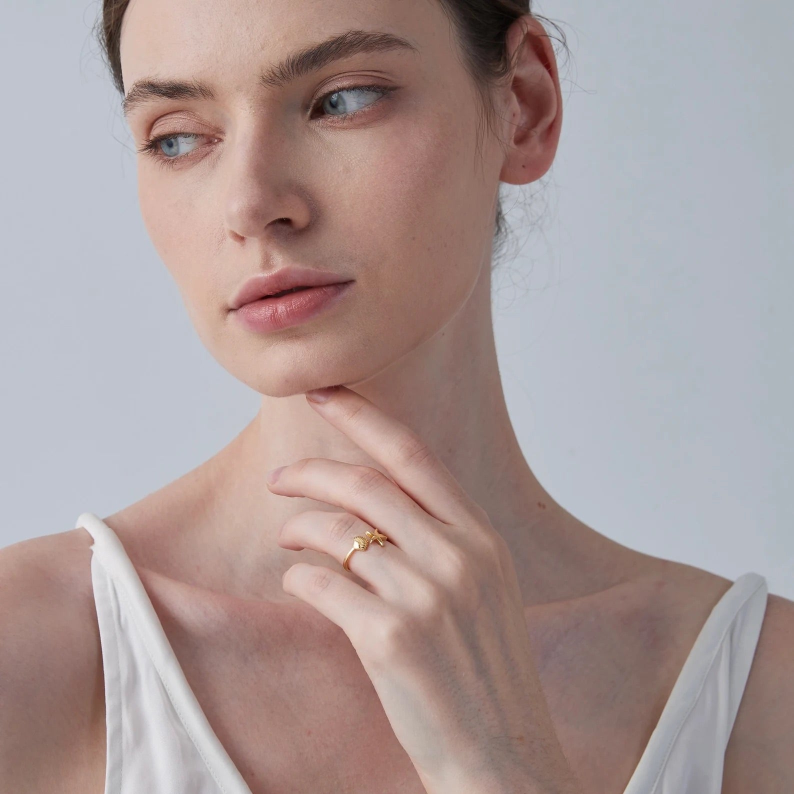 The Little Mermaid Ring - ARTSY SILVER