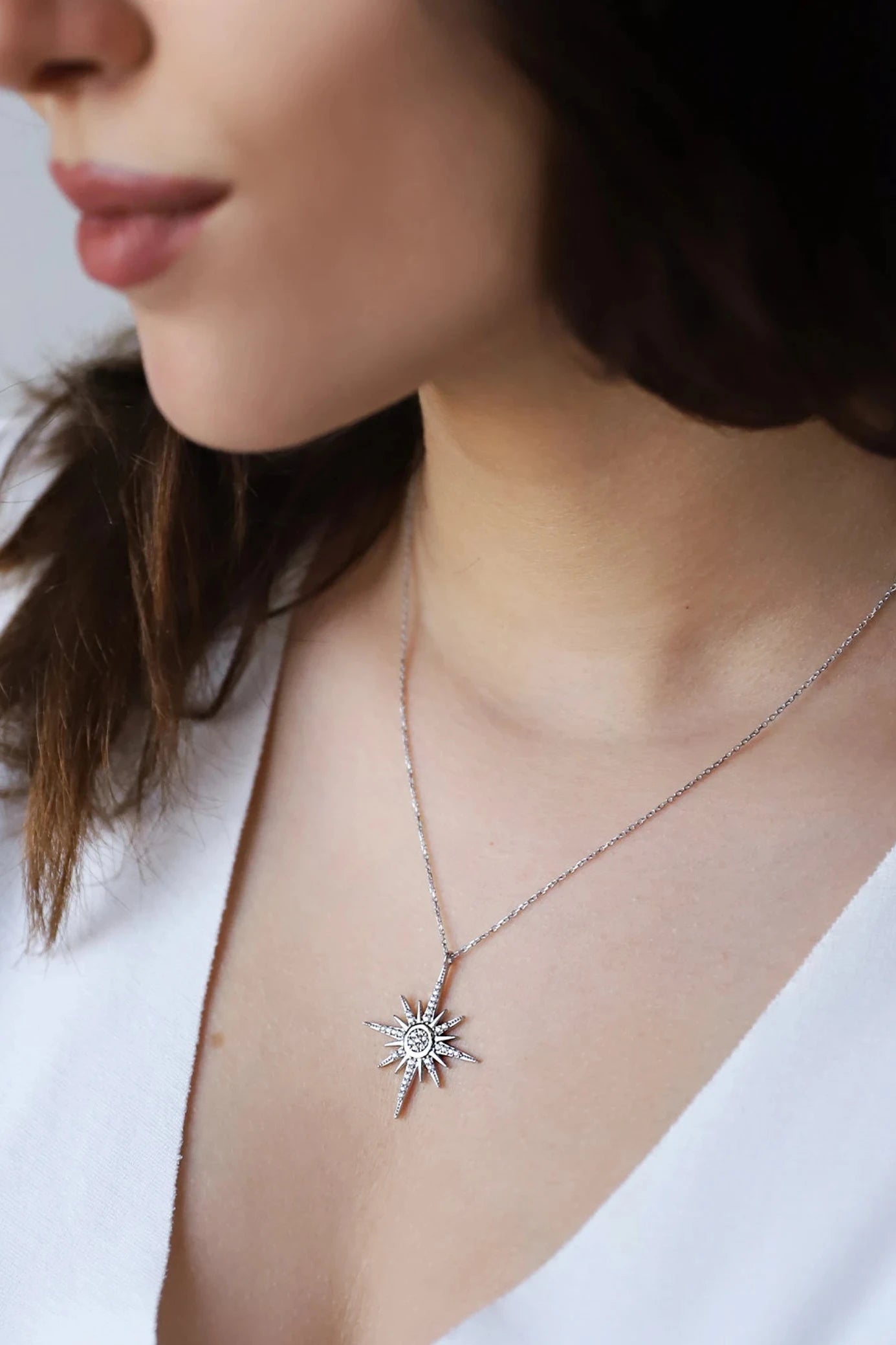 Sirius Star Necklace - ARTSY SILVER