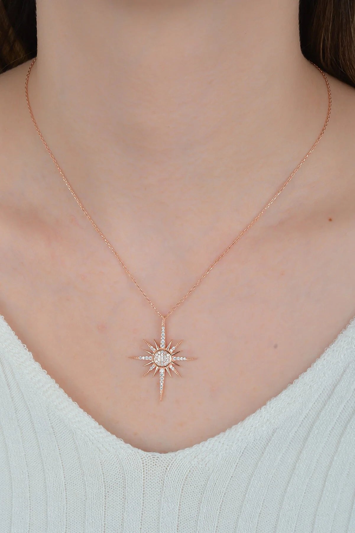 Sirius Star Necklace - ARTSY SILVER