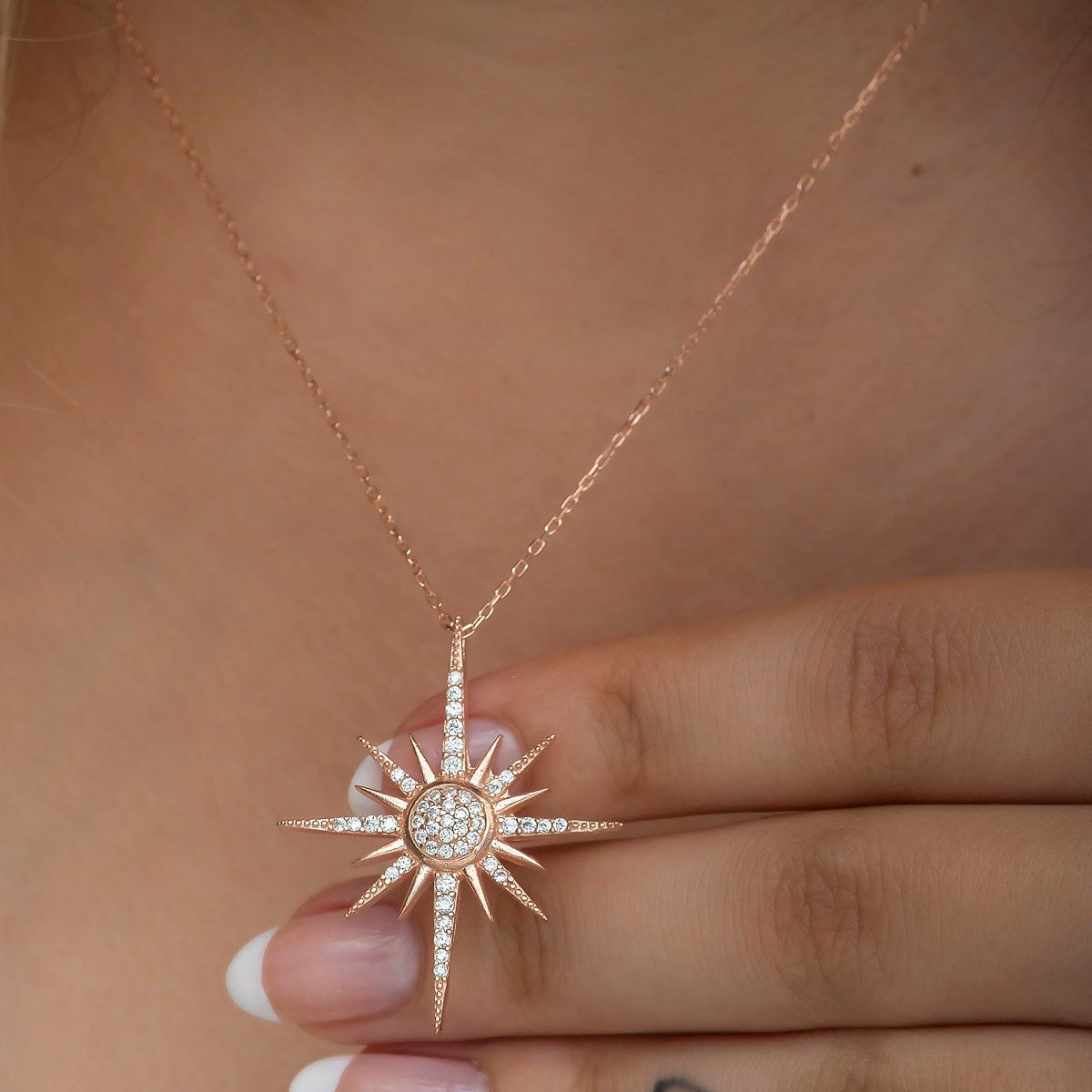 Sirius Star Necklace - ARTSY SILVER