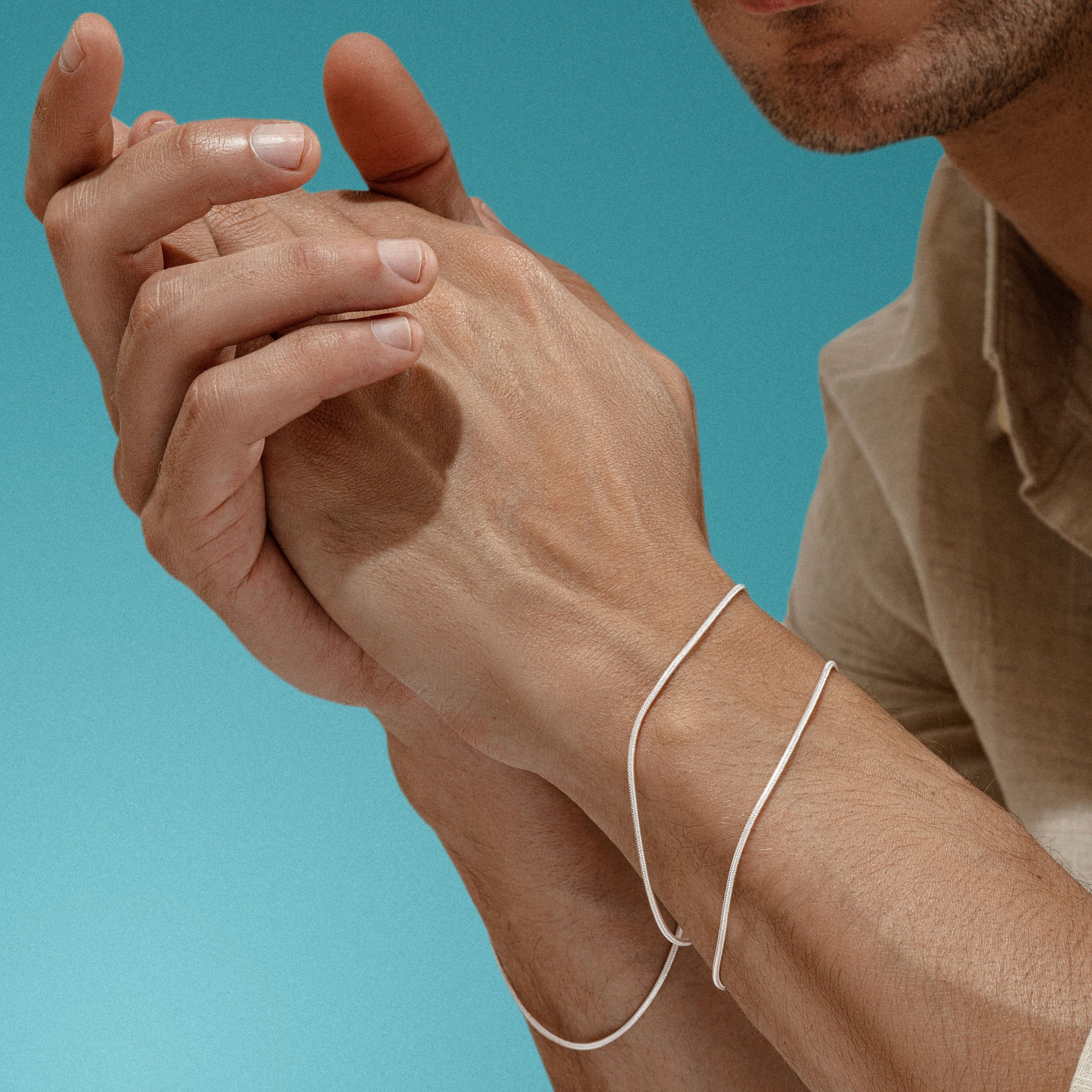 Snake Silver Bracelet - ARTSY SILVER