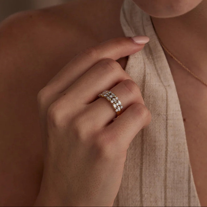 Station- Baguette- Ring