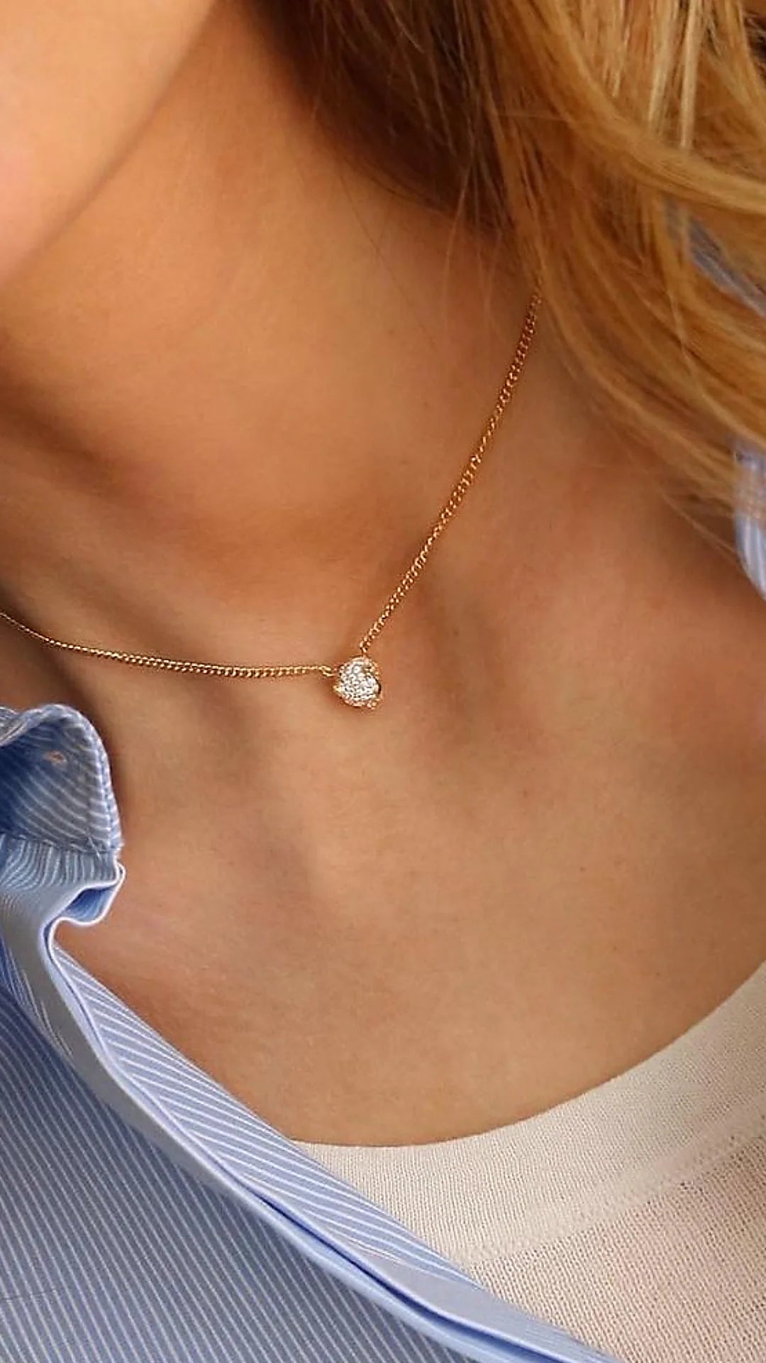 Stay Wild Gold Plated Necklace - ARTSY SILVER