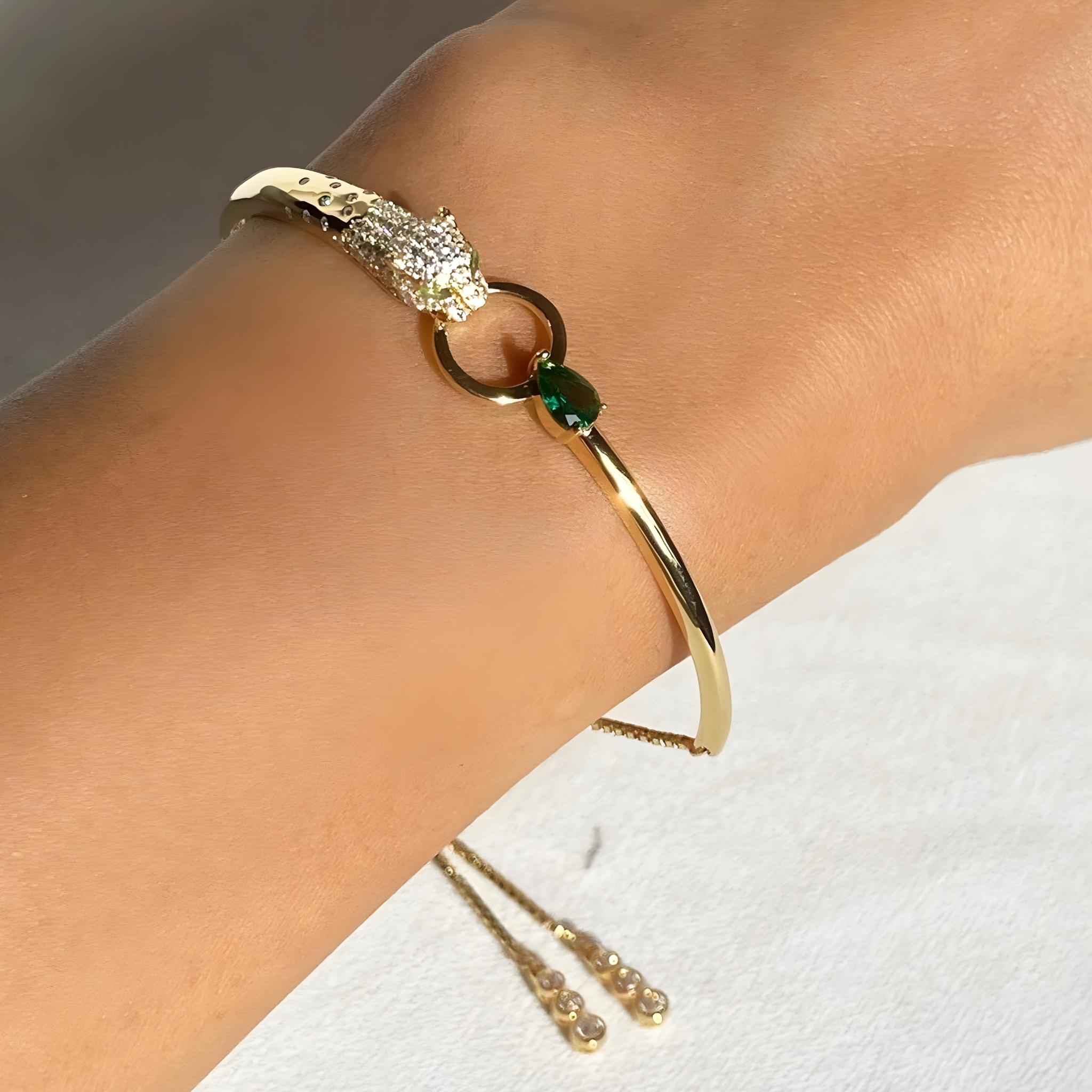 Stay Wild Tiger Adjustable Bracelet