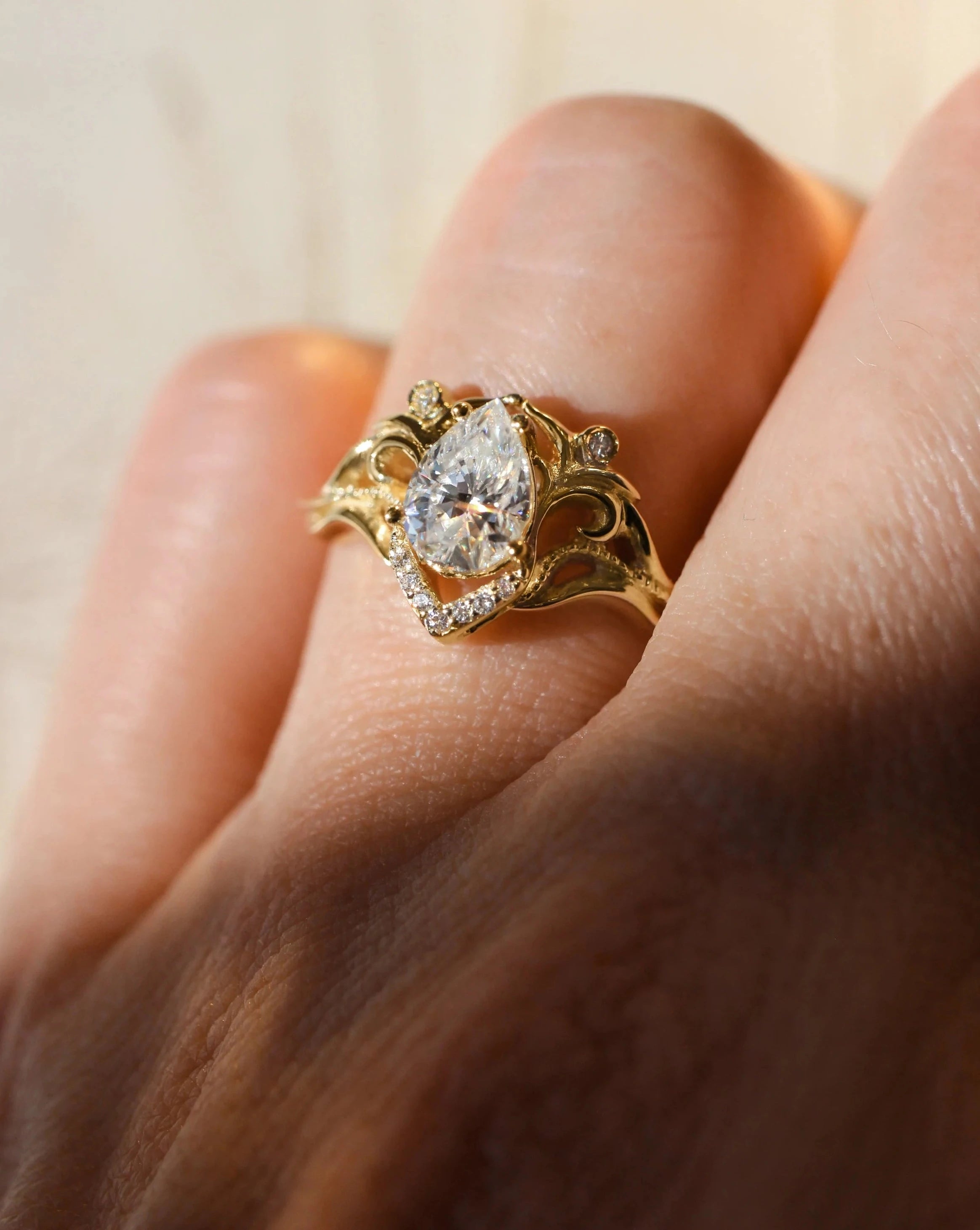 Zircon Glaze Ring - ARTSY SILVER