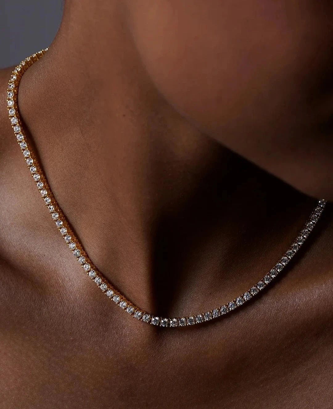 Art Of Dazzle Necklace And Earrings Set - ARTSY SILVER