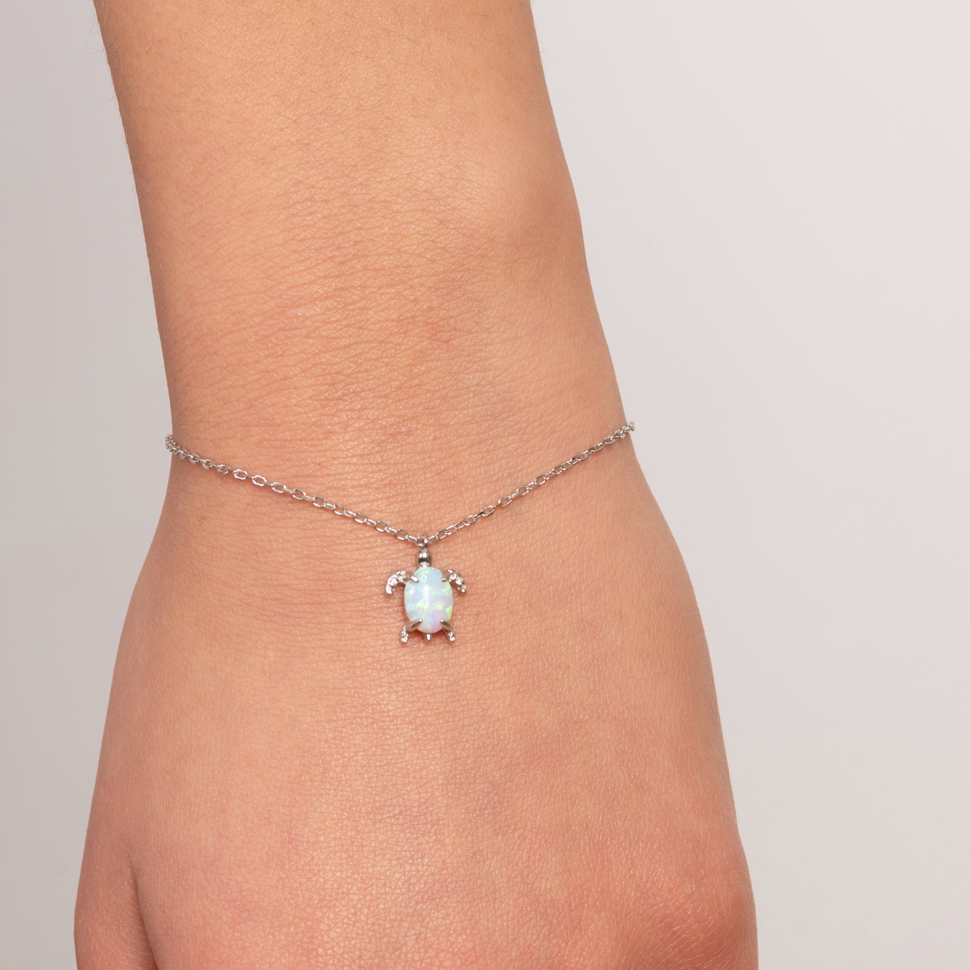 Tenytiny Turtle Opal Bracelet