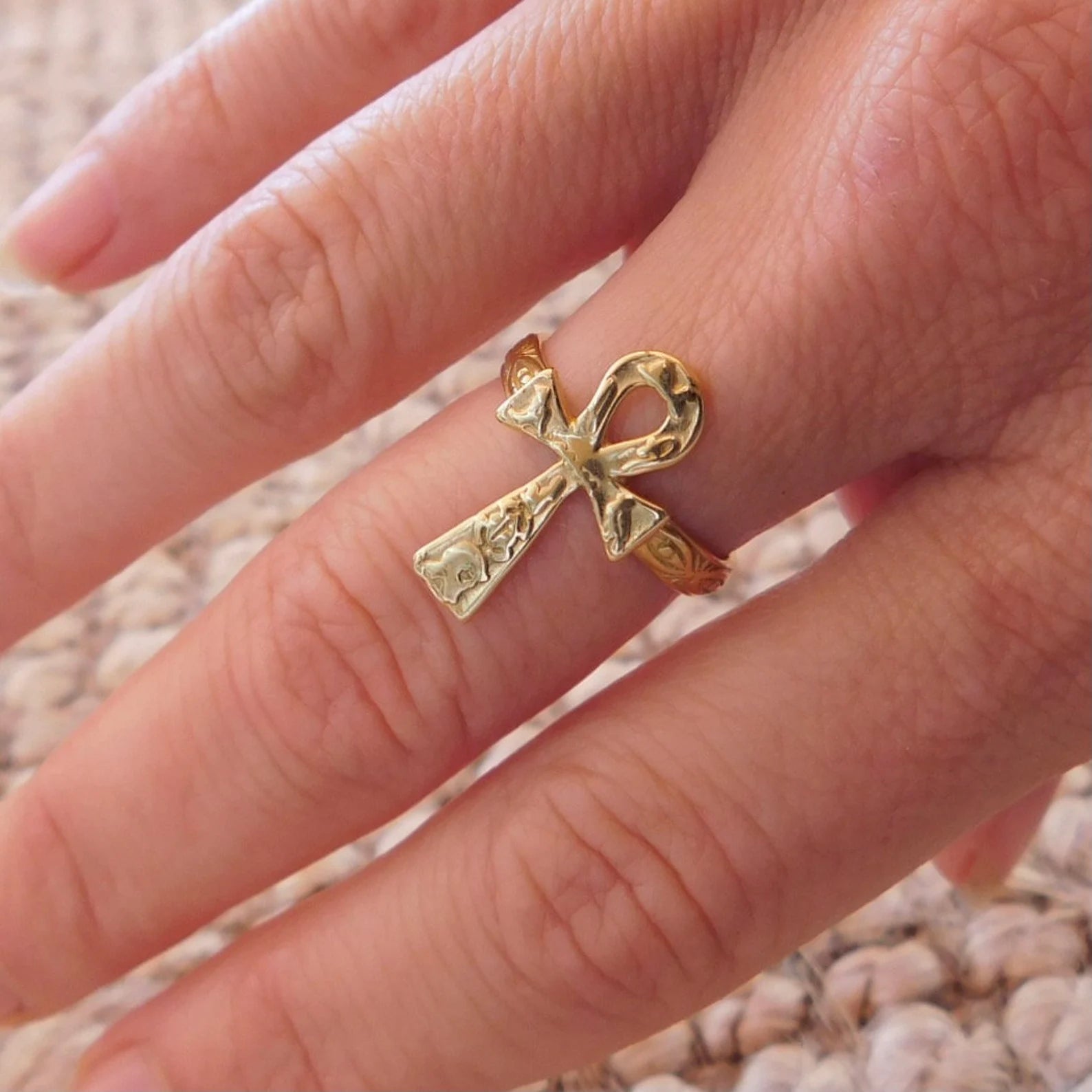 The Pharaohs Legacy Ring - ARTSY SILVER