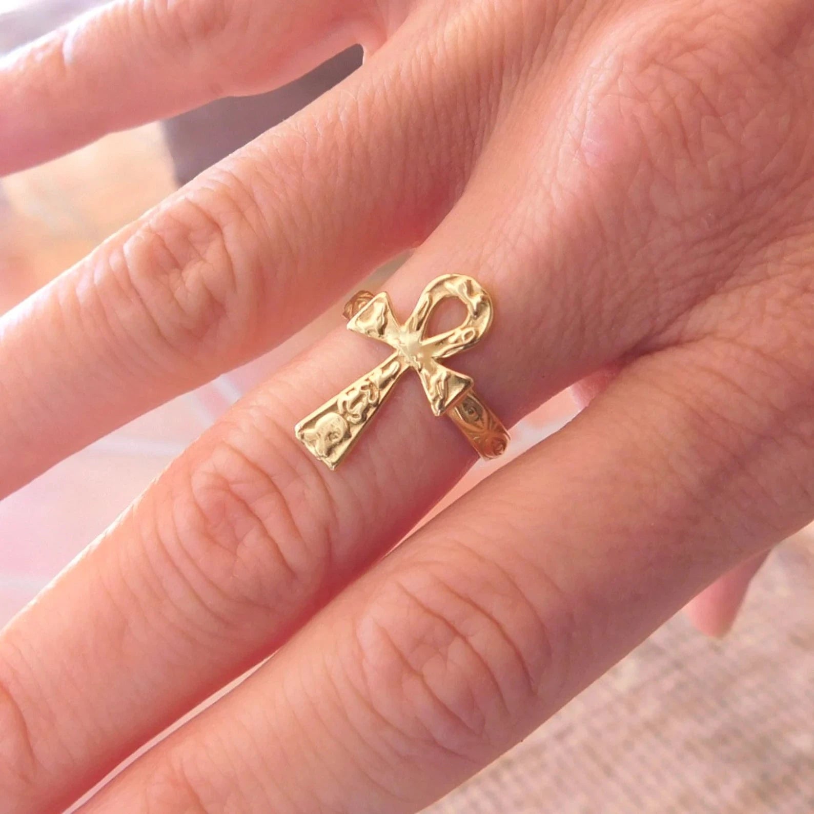 The Pharaohs Legacy Ring - ARTSY SILVER