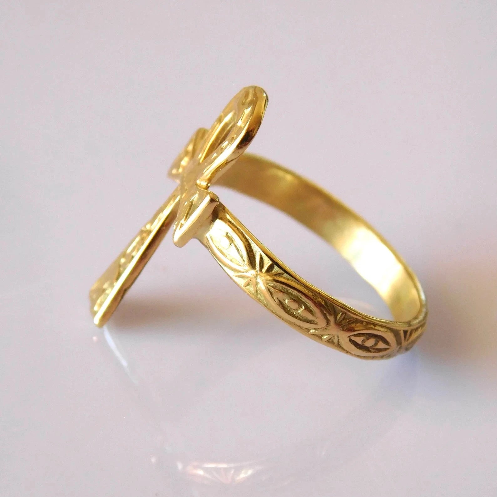 The Pharaohs Legacy Ring - ARTSY SILVER