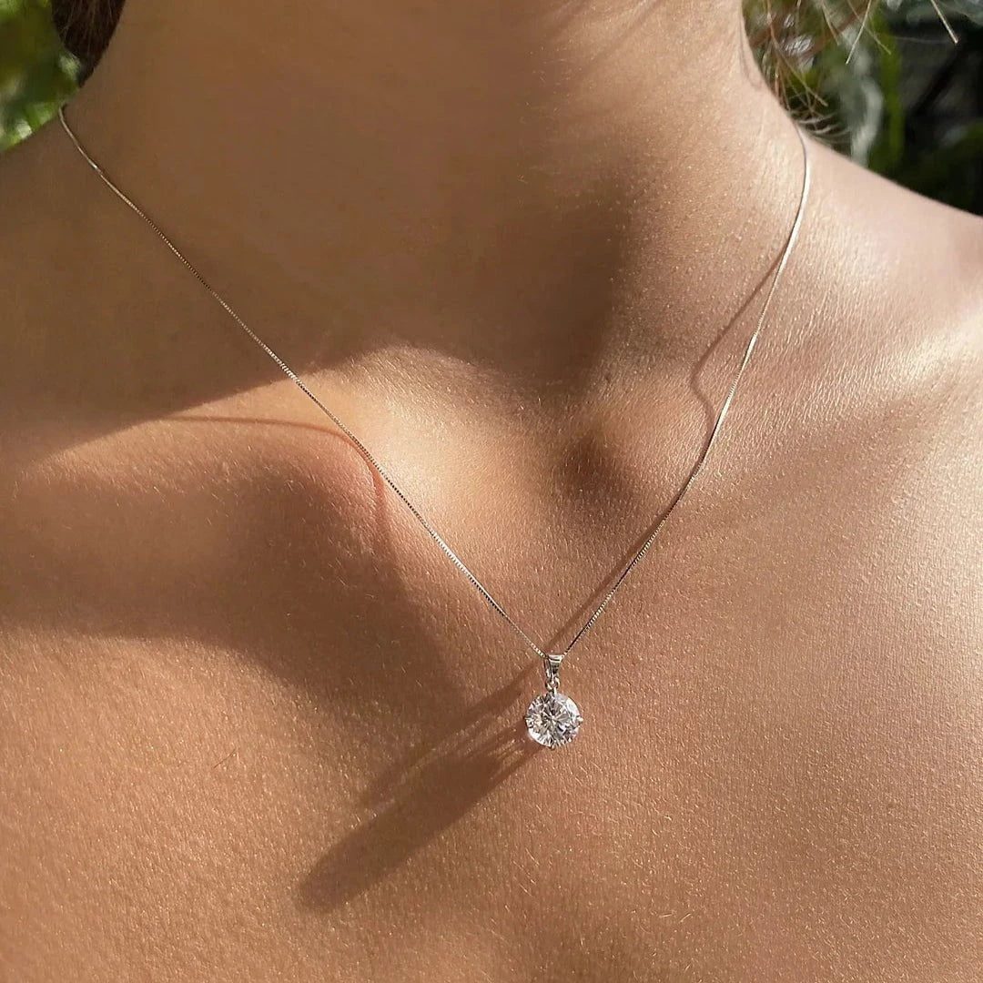 Sigma Girl Silver Necklace - ARTSY SILVER