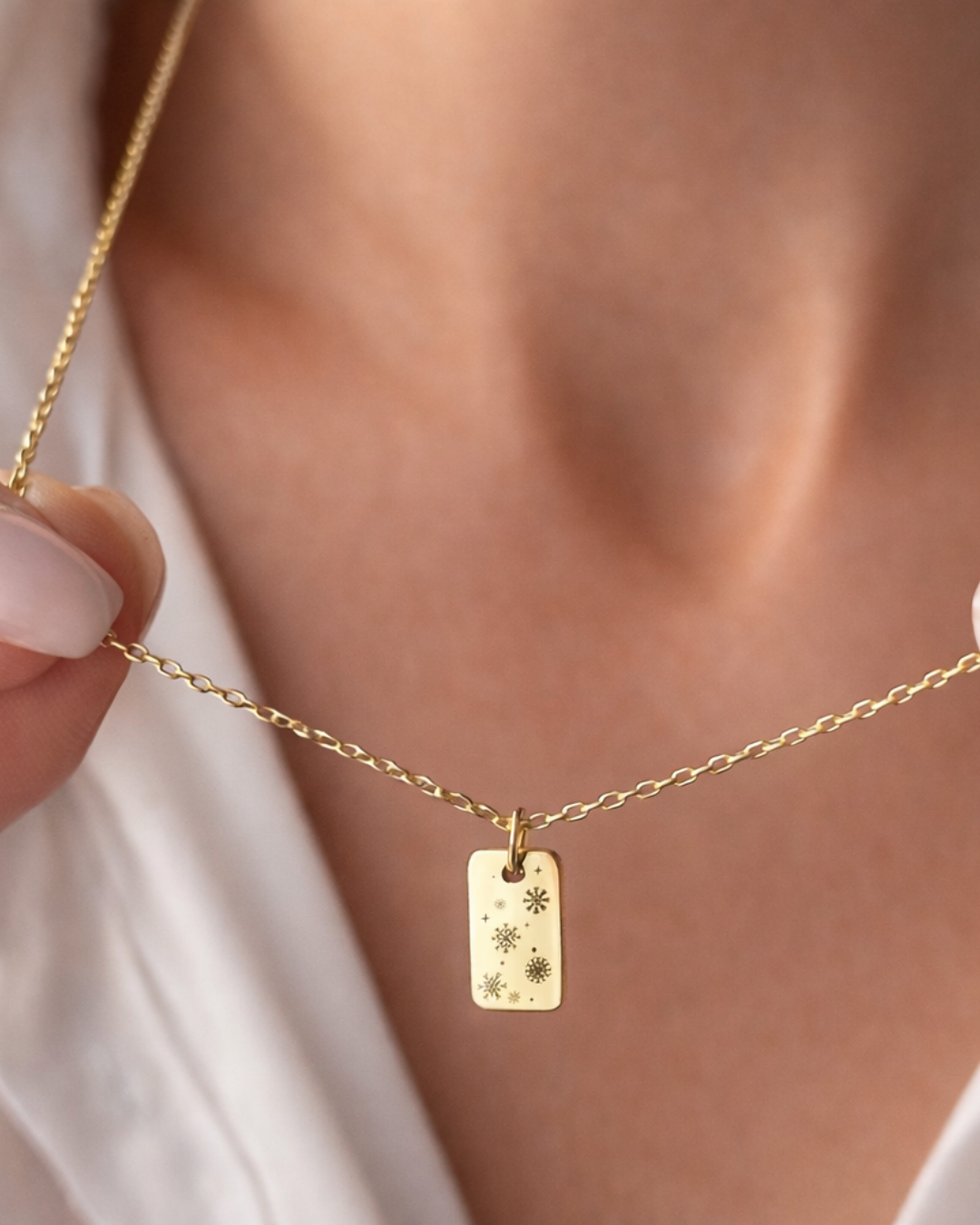 Moscow Snow Necklace - ARTSY SILVER