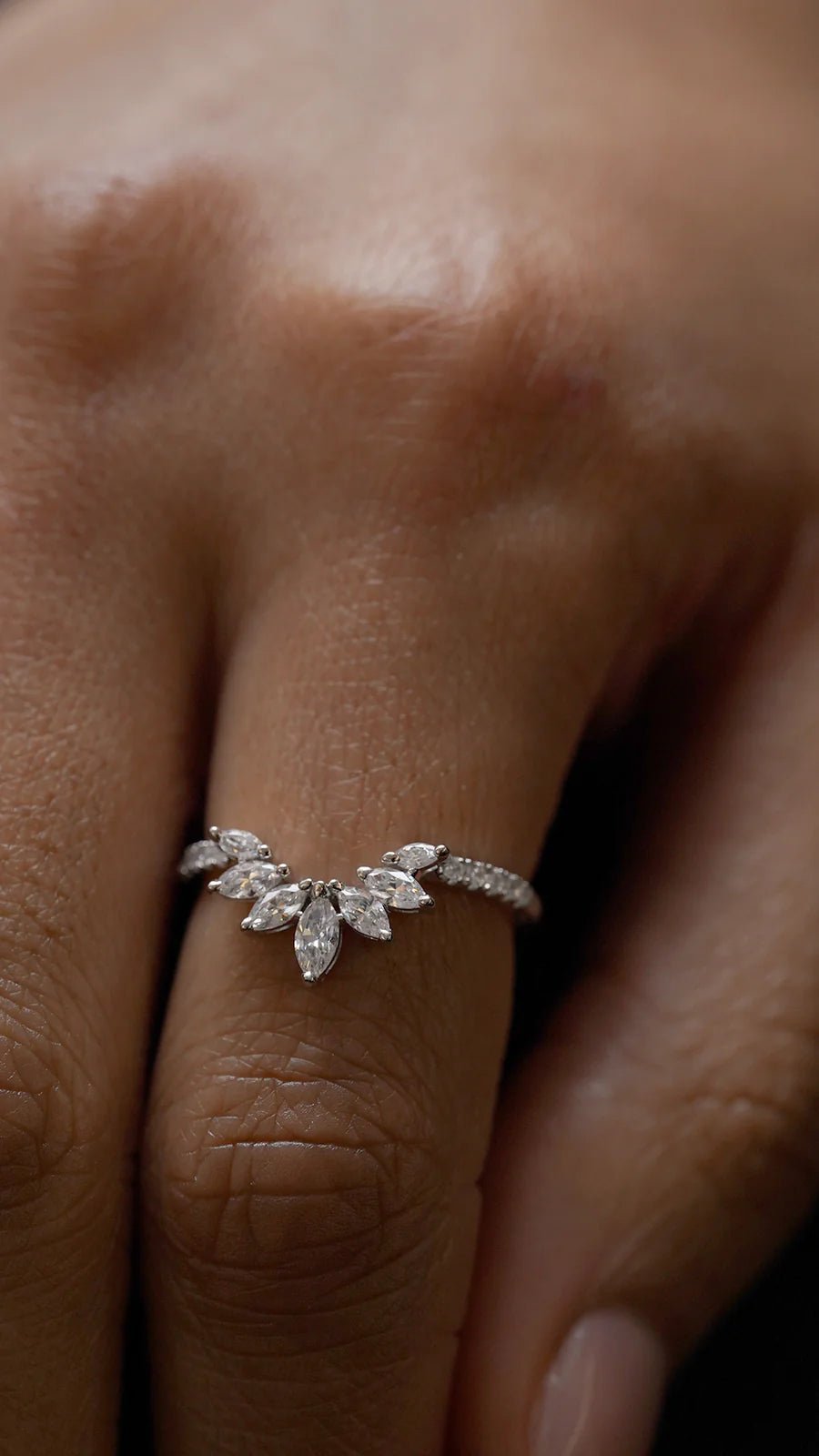 Venice Zircon Silver Ring - ARTSY SILVER