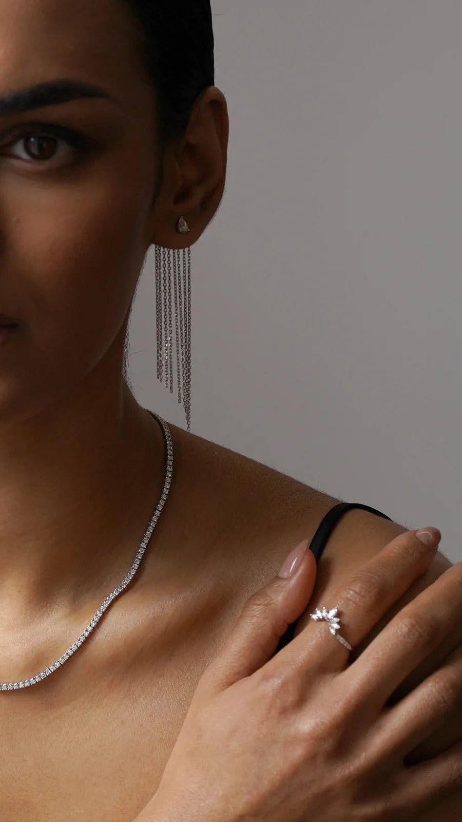 Venice Zircon Silver Ring - ARTSY SILVER