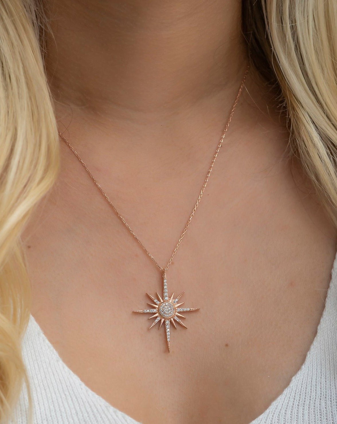 Sirius Star Necklace - ARTSY SILVER
