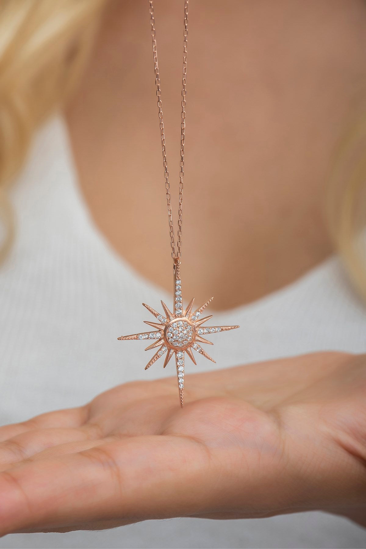Sirius Star Necklace - ARTSY SILVER