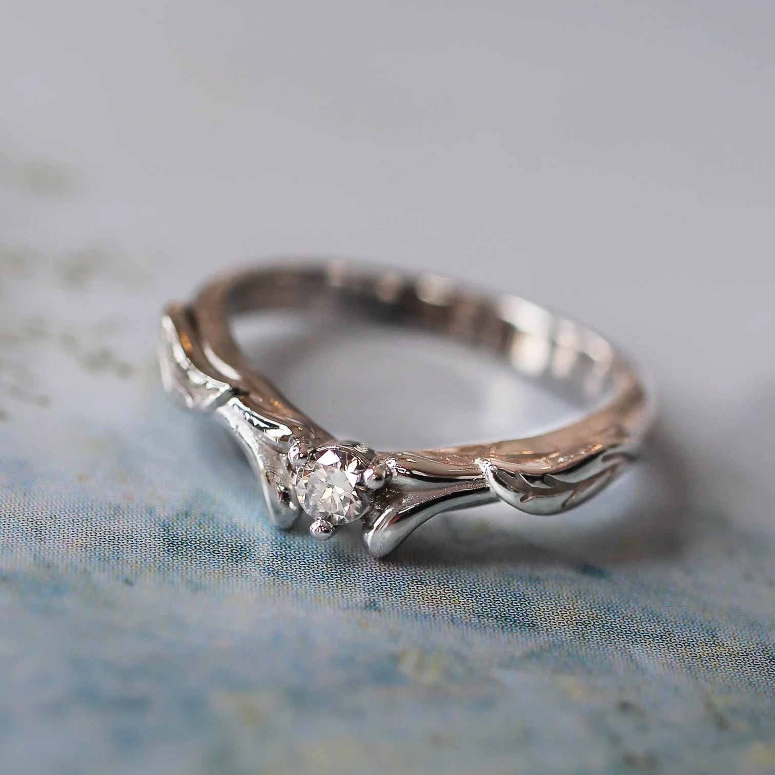 Sweet Love Promise Band - ARTSY SILVER