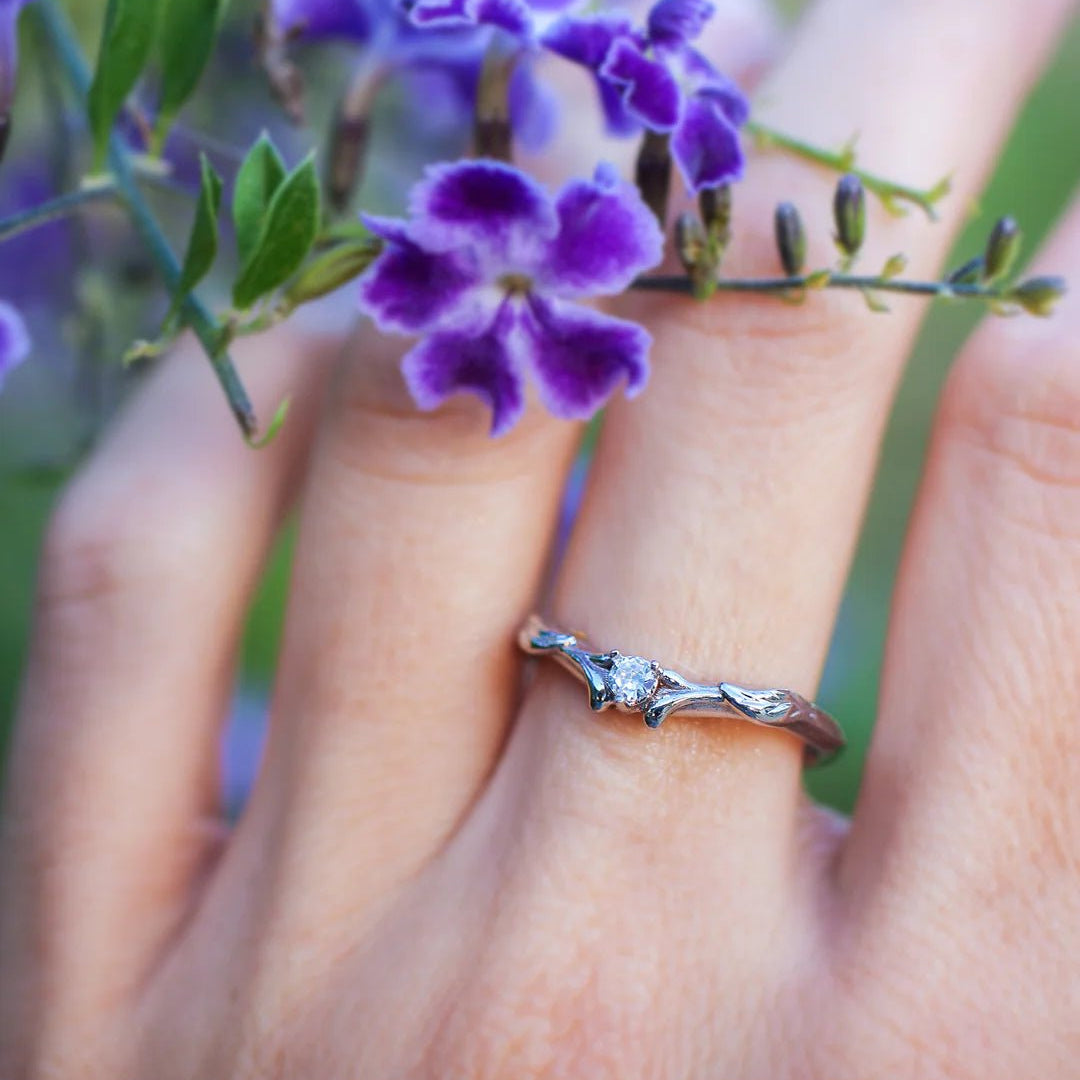 Sweet Love Promise Band - ARTSY SILVER