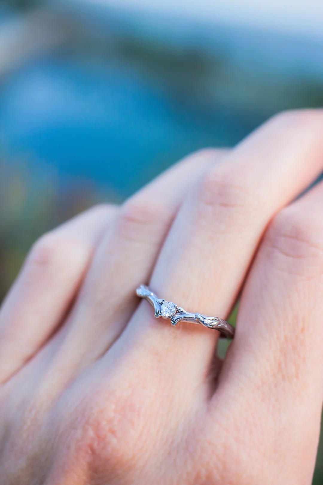 Sweet Love Promise Band - ARTSY SILVER