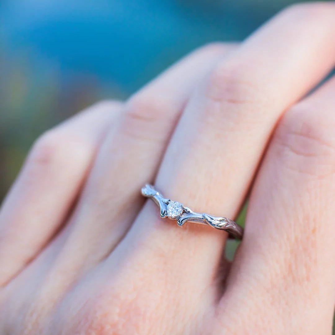 Sweet Love Promise Band - ARTSY SILVER