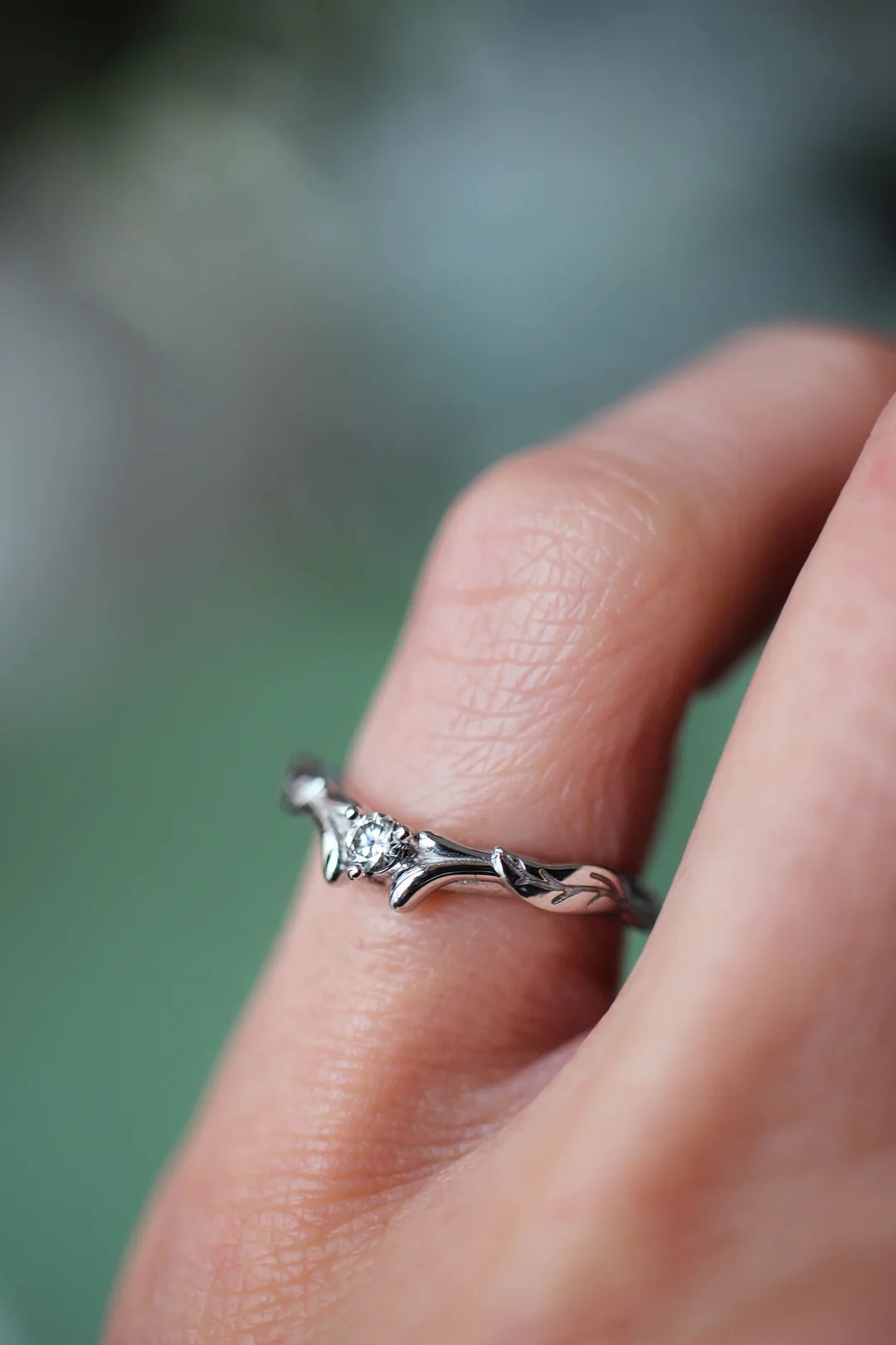 Sweet Love Promise Band - ARTSY SILVER