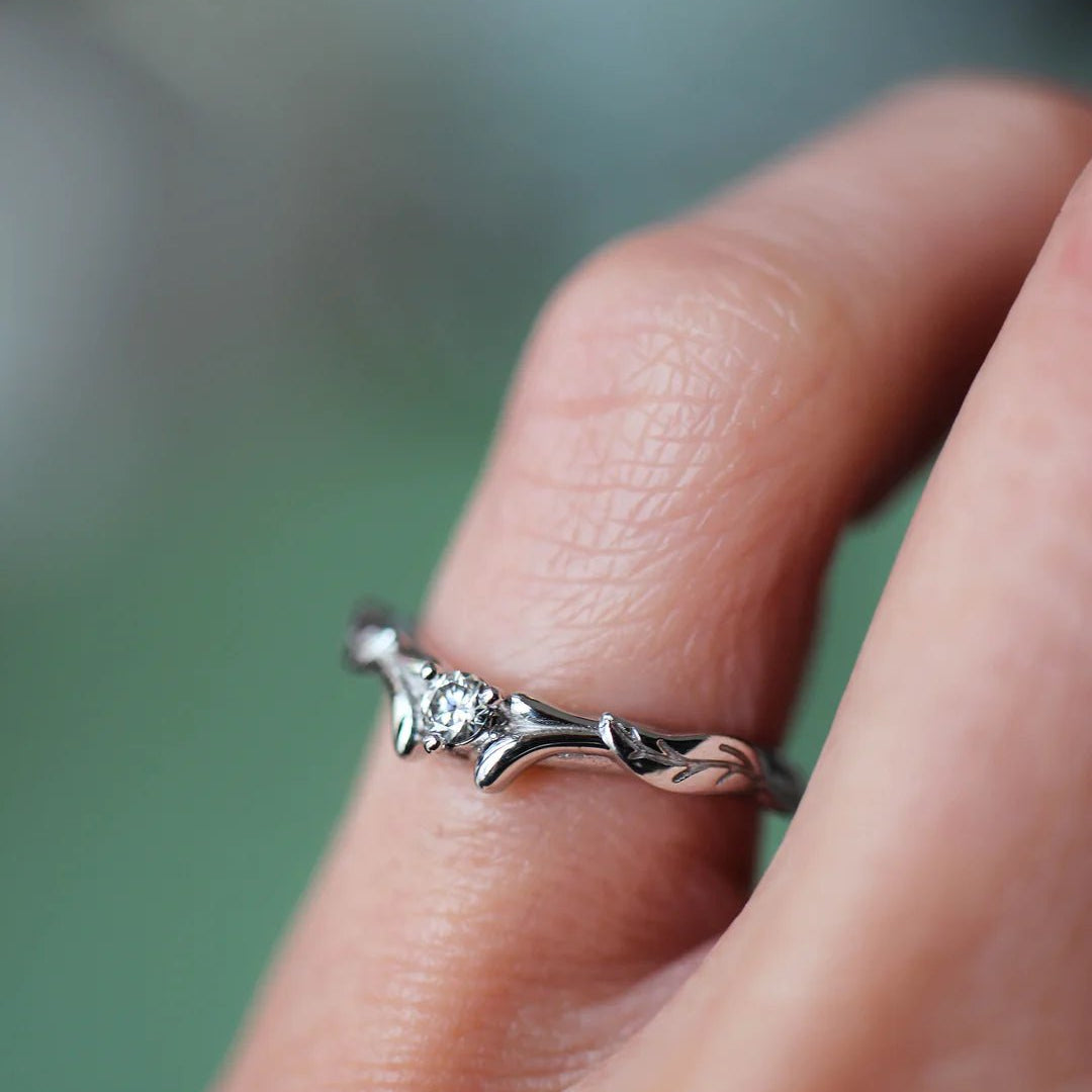 Sweet Love Promise Band - ARTSY SILVER