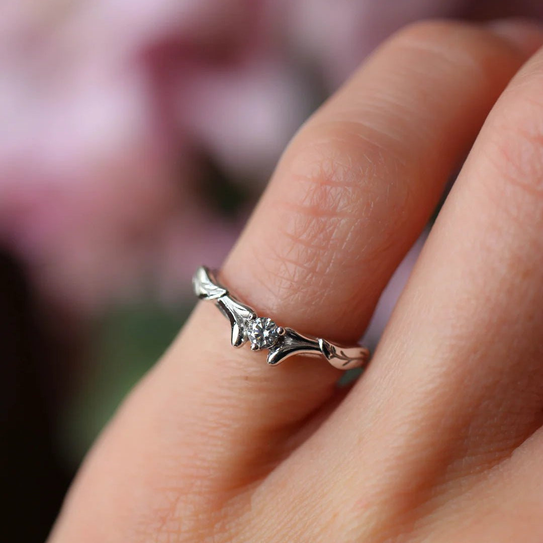 Sweet Love Promise Band - ARTSY SILVER