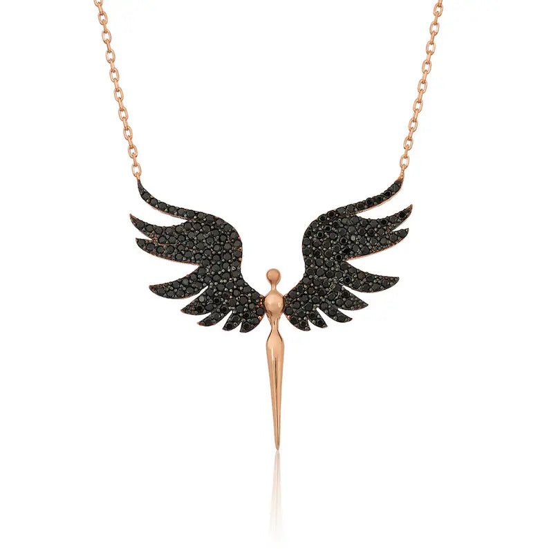 To my Guardian angel Necklace - ARTSY SILVER