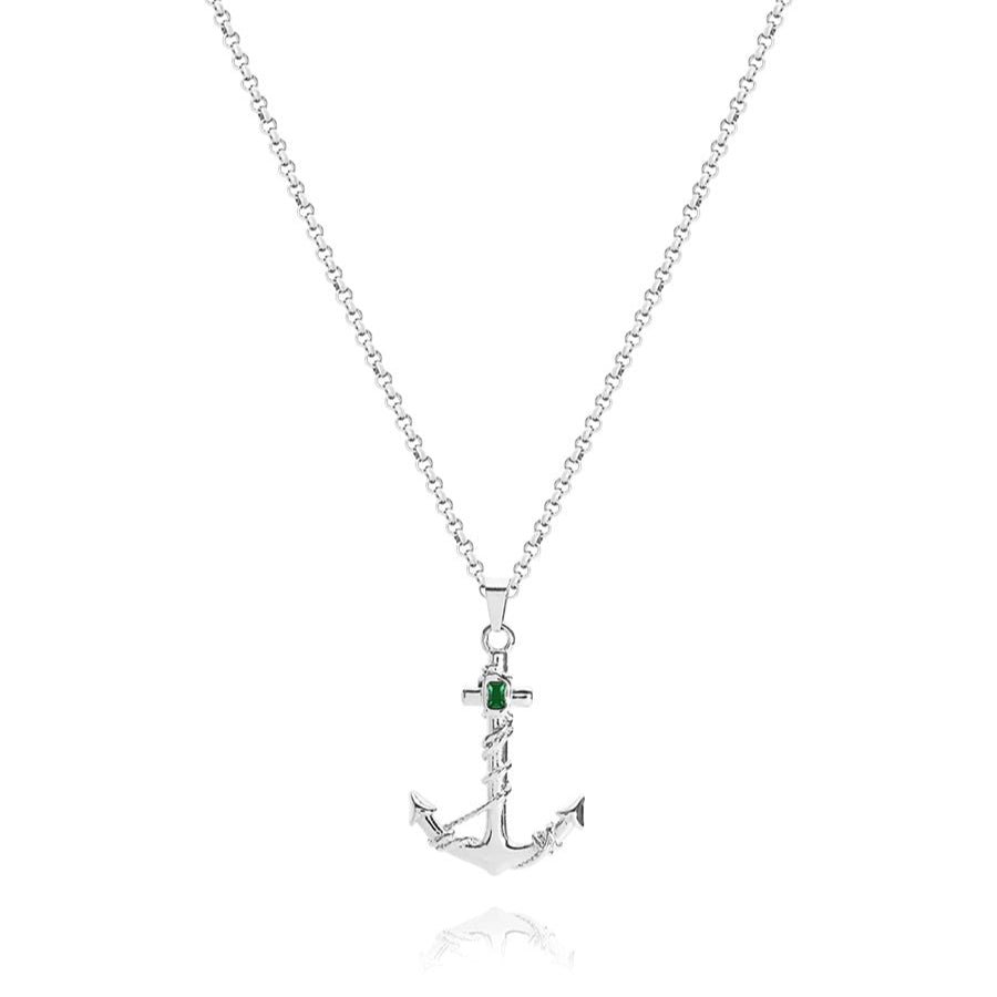 Capitan Of The Seas Men Necklace - ARTSY SILVER