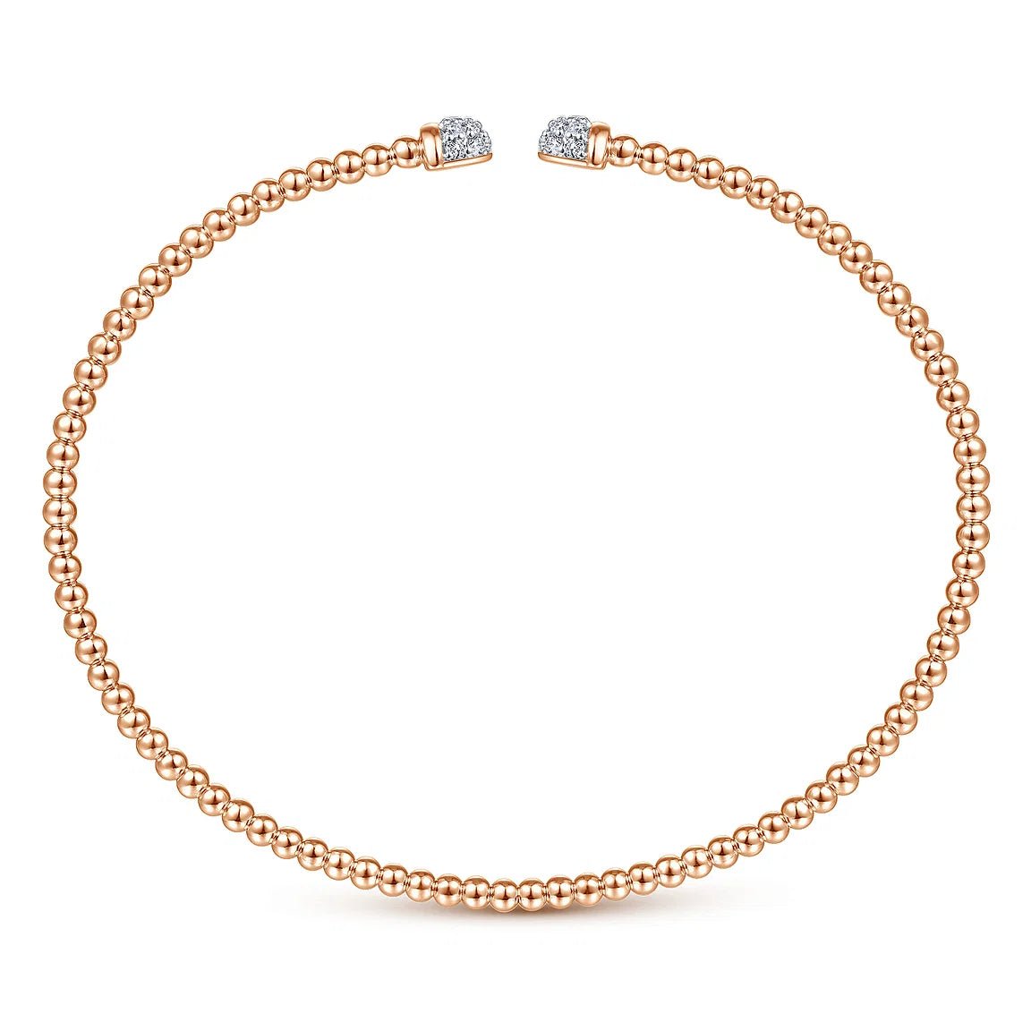 Cupid Zircon Bangle - ARTSY SILVER
