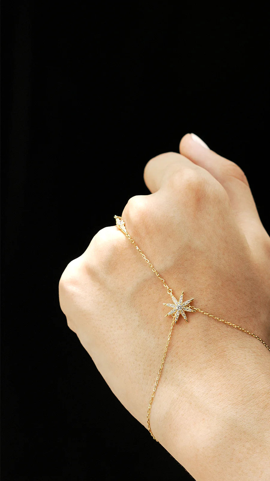 <tc> سوار يد Dazzle Diva مطلي بالذهب</tc>