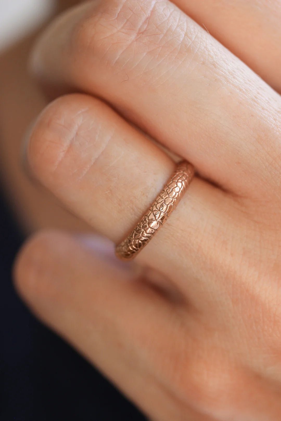 Daenerys Wedding Band - ARTSY SILVER
