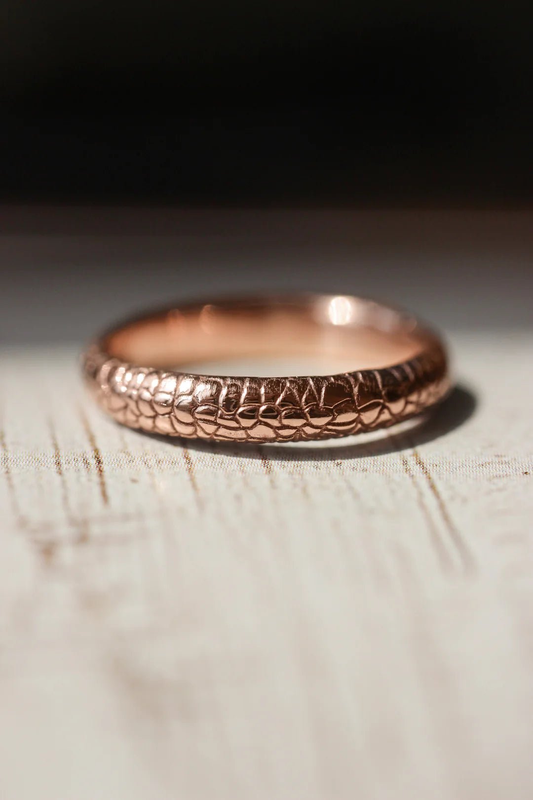 Daenerys Wedding Band - ARTSY SILVER