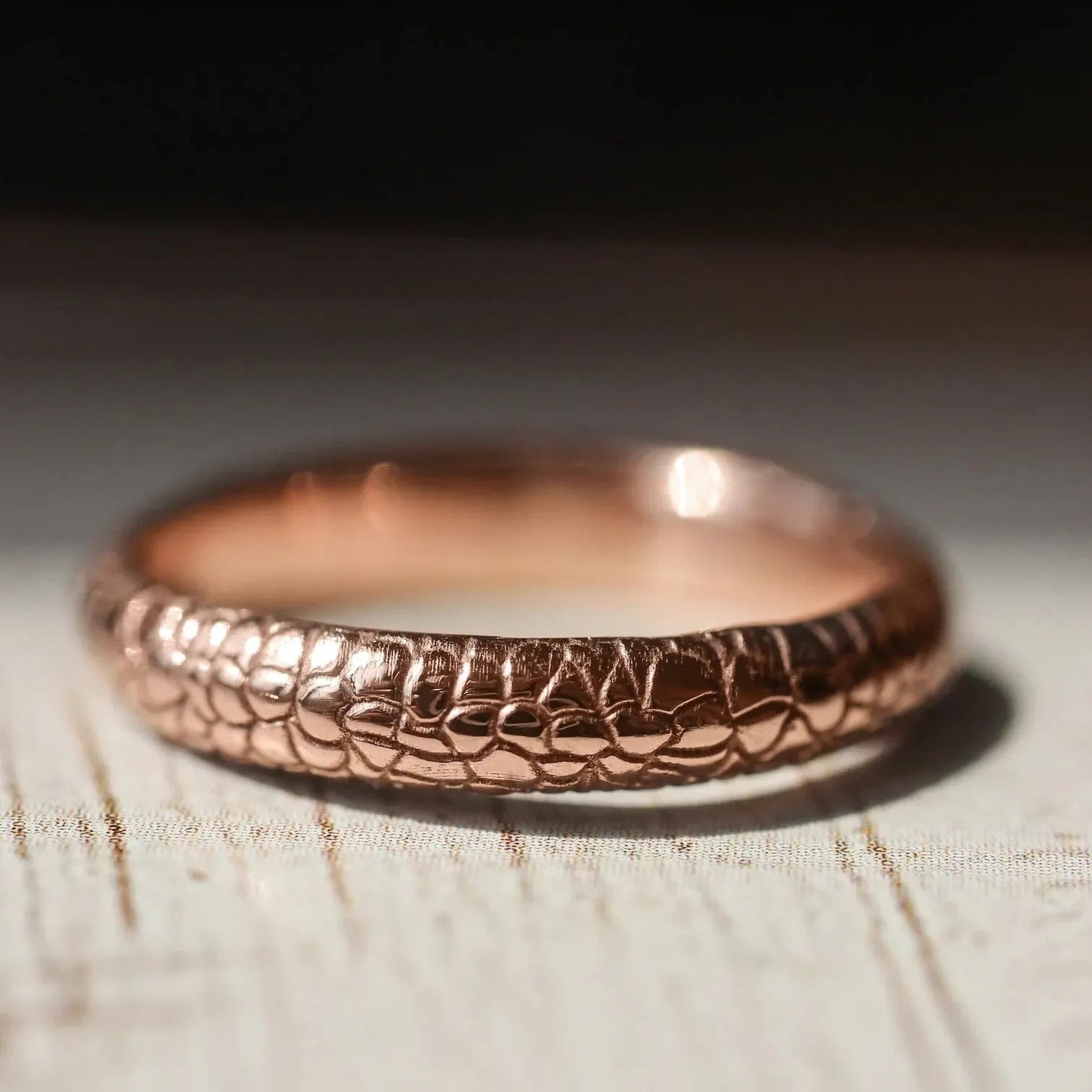 Daenerys Wedding Band - ARTSY SILVER