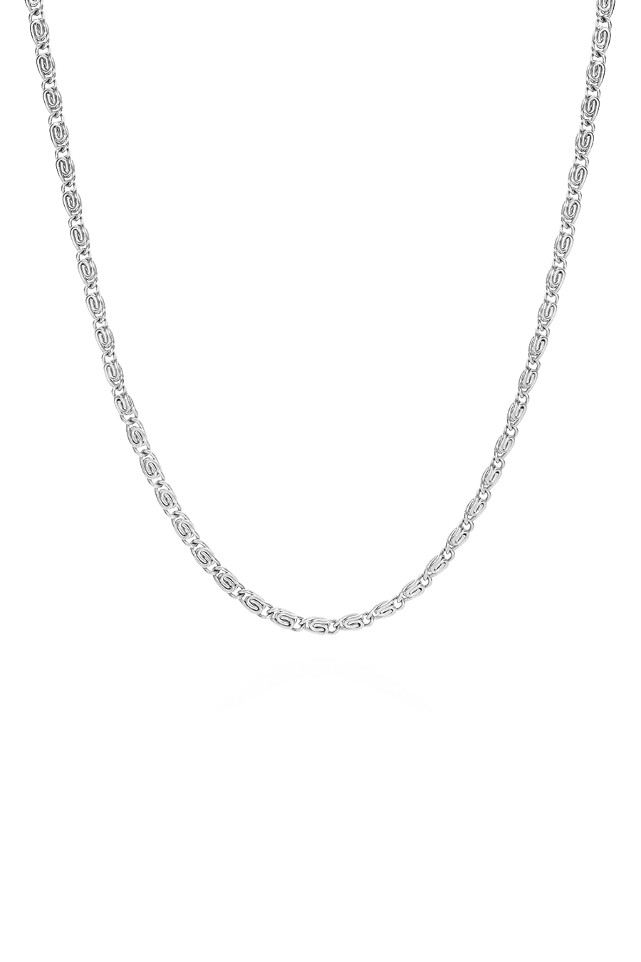 Figaro Silver Necklace - ARTSY SILVER