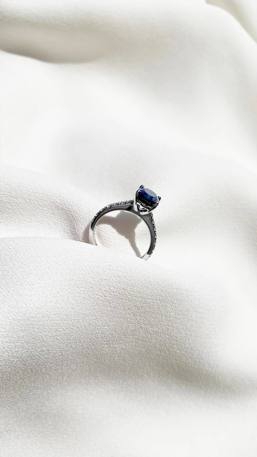 Forever Yours Sapphire Ring - ARTSY SILVER