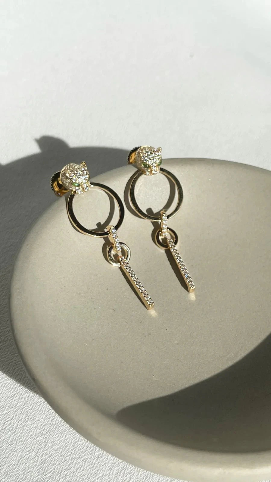 Wild Spark Earrings & Necklace Set - ARTSY SILVER