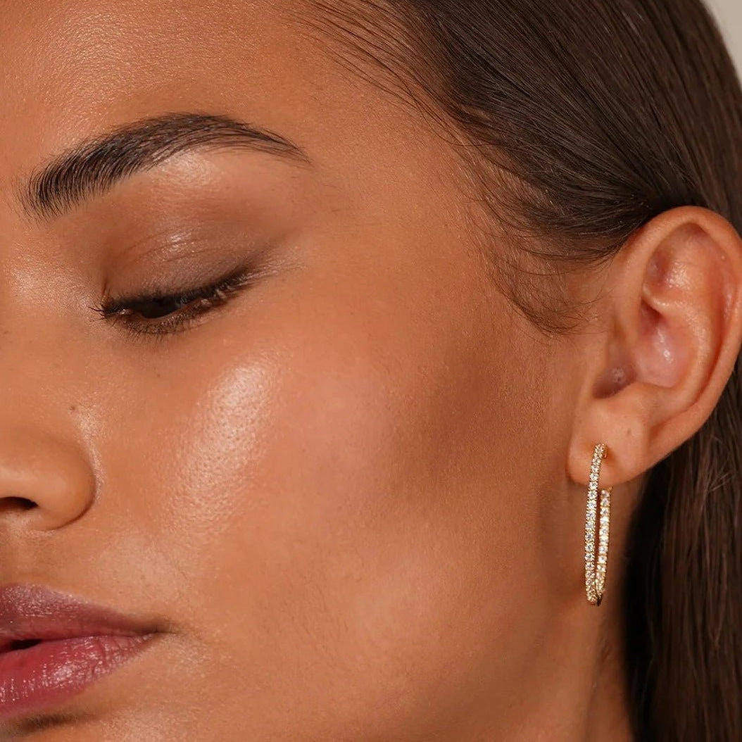 Just Fine Earrings & Necklace Set - ARTSY SILVER