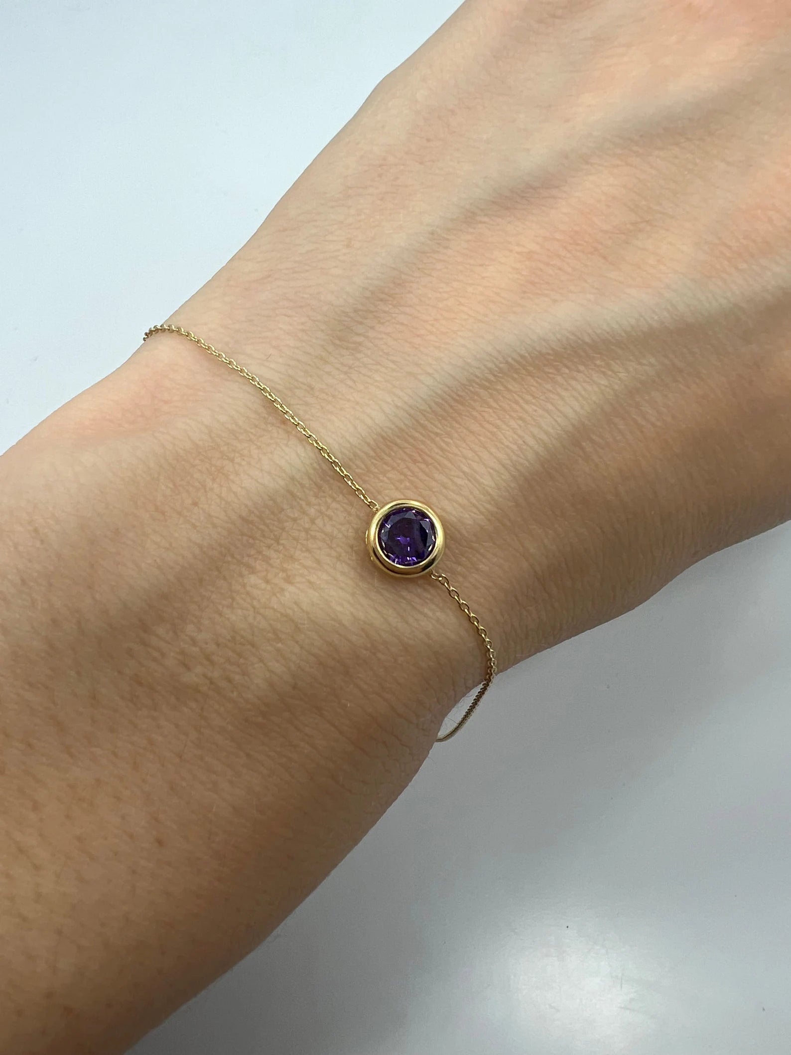 Amethyst Stone Bracelet