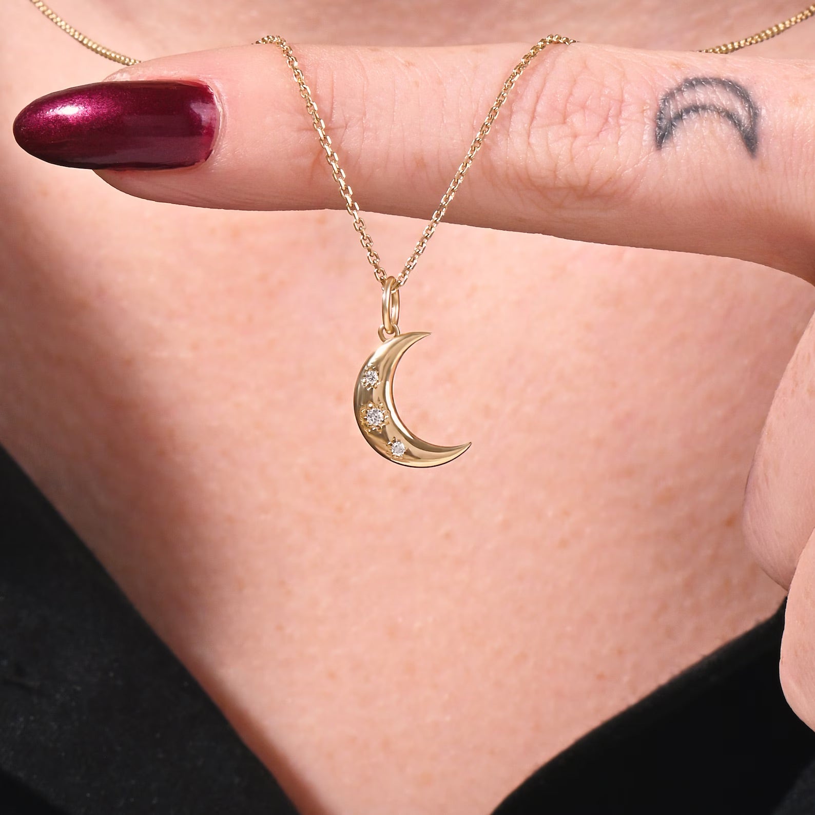 La Luna Necklace - ARTSY SILVER