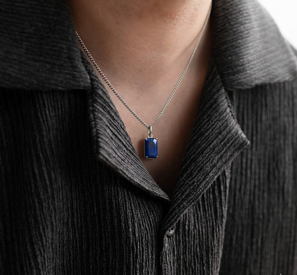 Atlas Blue Pendant