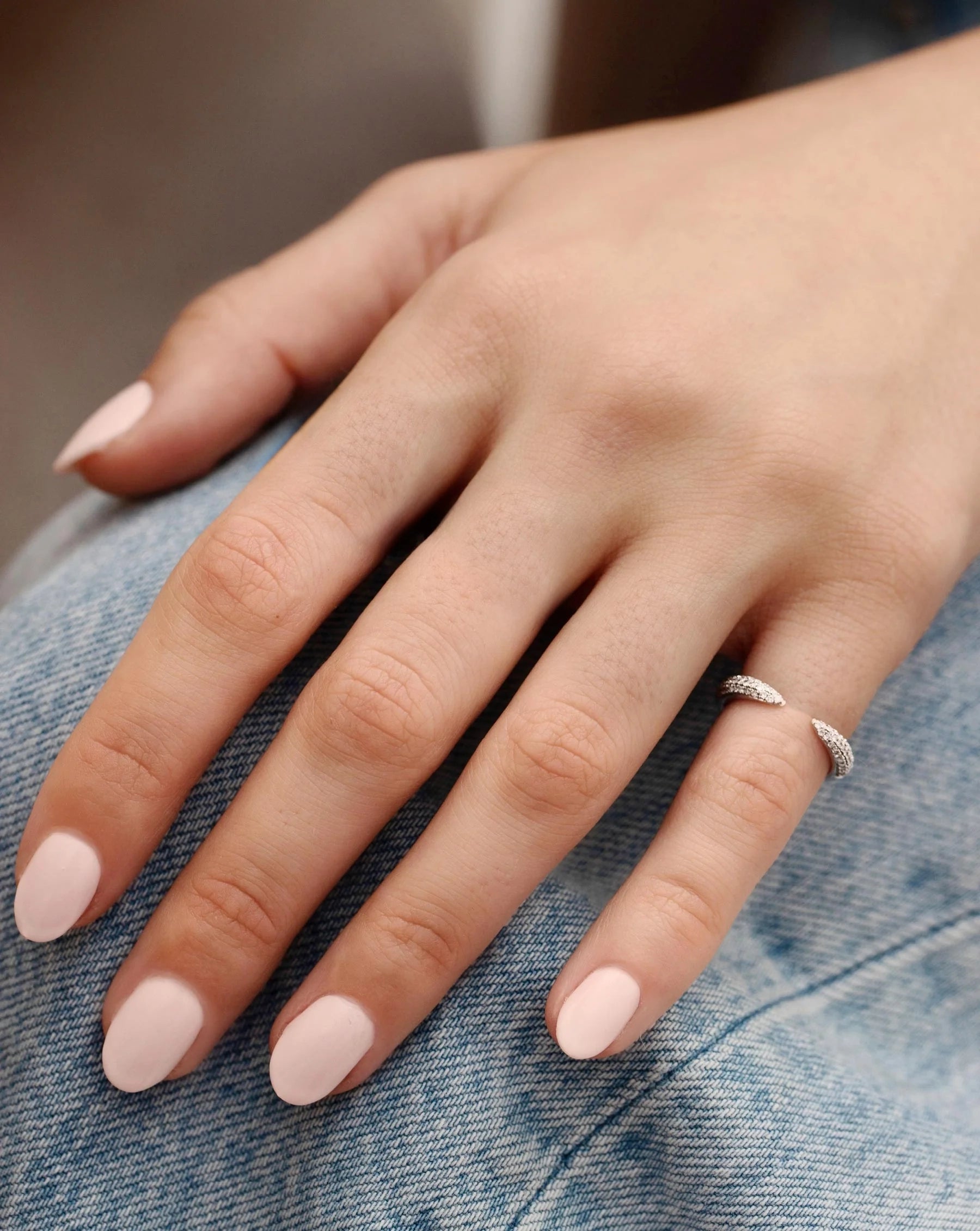 Triple Row Claw Silver Ring - ARTSY SILVER