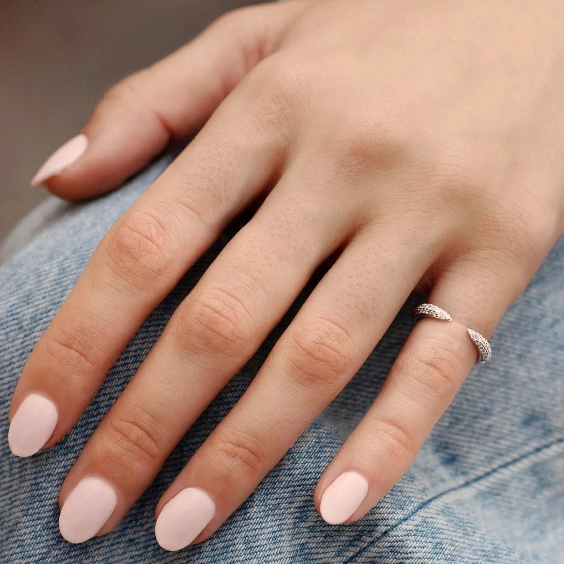 Triple Row Claw Silver Ring - ARTSY SILVER