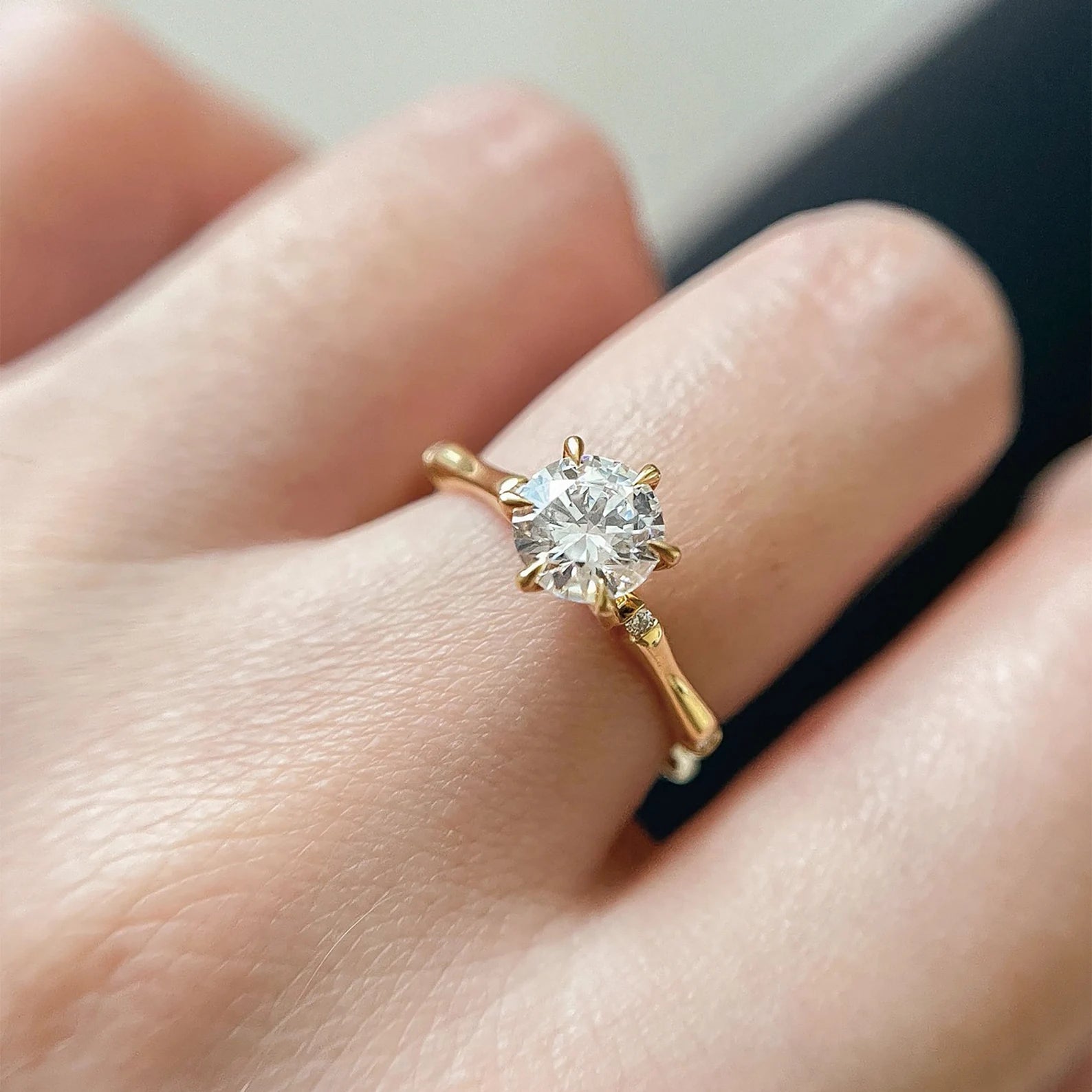 Lucky Bamboo Ring - ARTSY SILVER