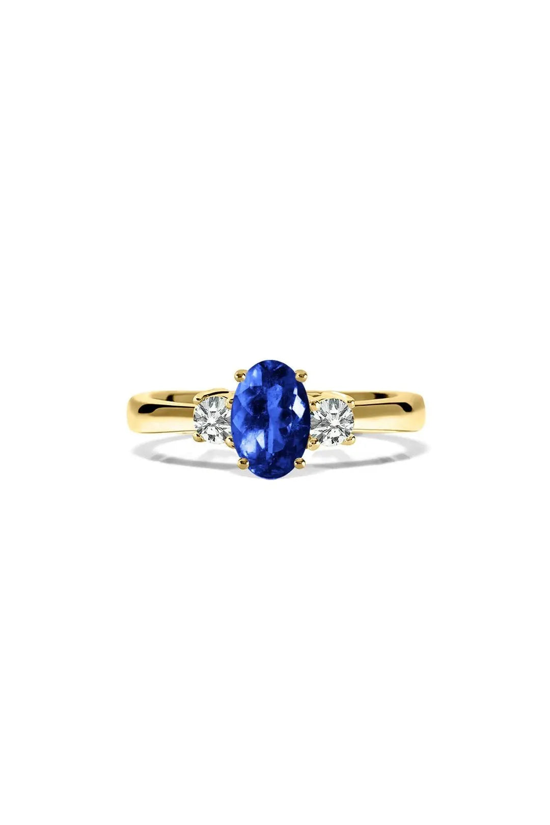 Marry Me Sapphire Promise Ring - ARTSY SILVER