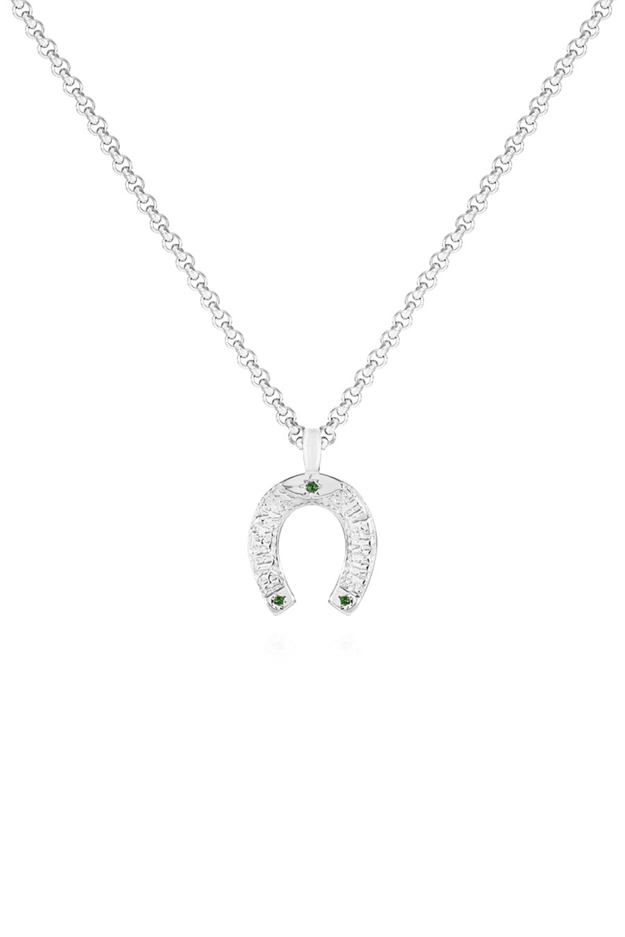 Horseshoe Pendant - ARTSY SILVER