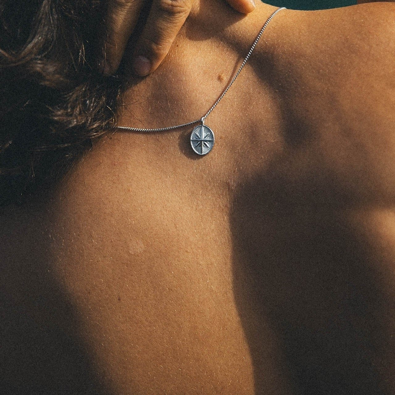 Pole Star Silver Pendant - ARTSY SILVER